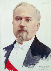 Portræt af Raymond Poincare (1860-1934) 1915